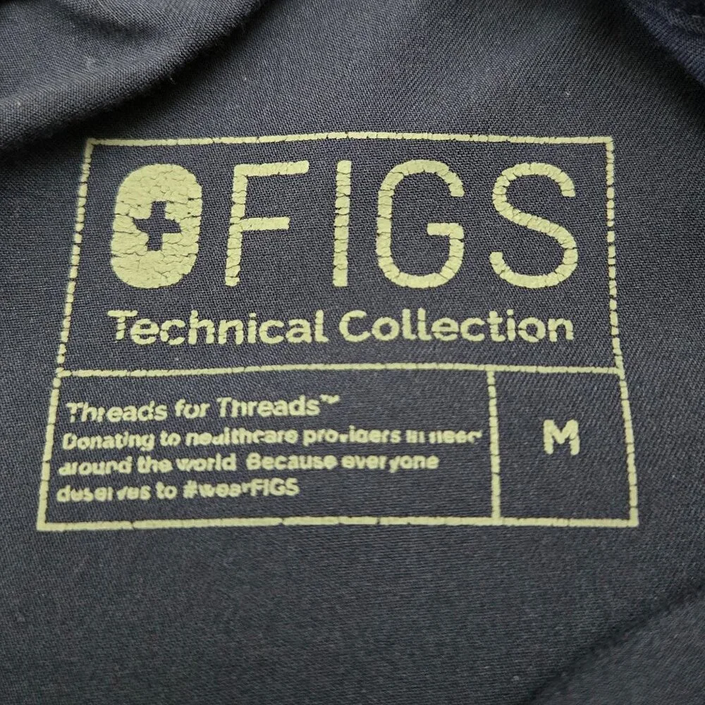 Figs Pisco Basic Scrub Pants Men Pull On Stretch Waist Medical‎ Professional M